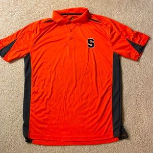 Syracuse Orange Mens Golf Polo Large